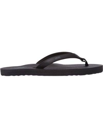 vans womens soft top flip flops