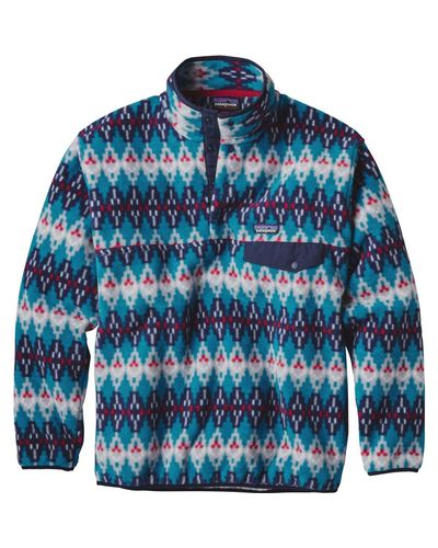 patagonia printed pullover