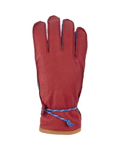 Hestra Leather Wakayama Glove in Red for Men - Lyst