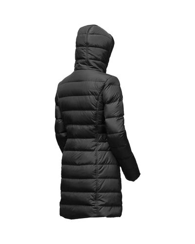 gotham parka north face black