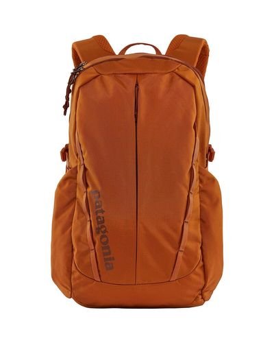 orange patagonia backpack
