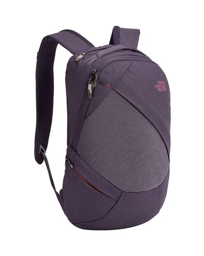 The North Face Leather Electra 12l Backpack in Purple - Lyst