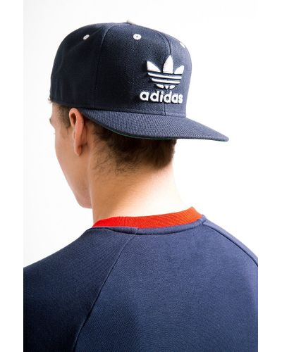 adidas snapback blau