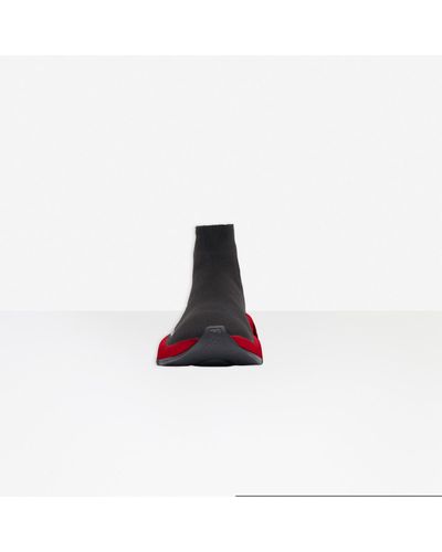 red and black balenciaga