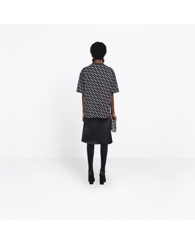 balenciaga all over t shirt