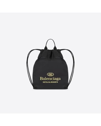balenciaga drawstring bag