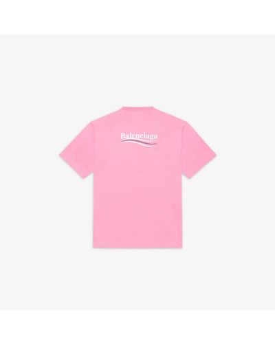 balenciaga rose t shirt