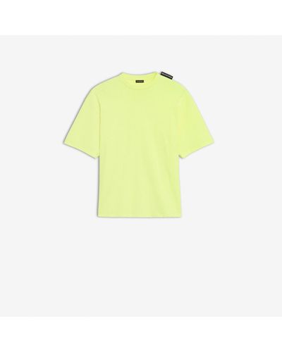 balenciaga t shirt neon green