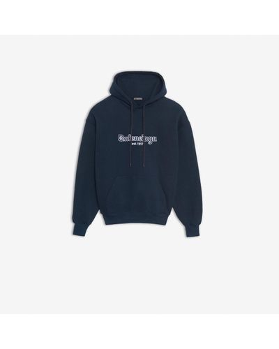 balenciaga navy sweatshirt