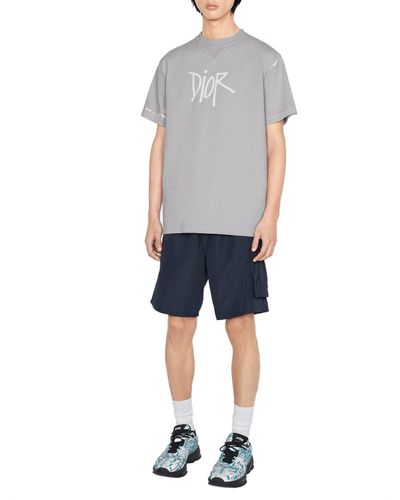 dior shirt grey