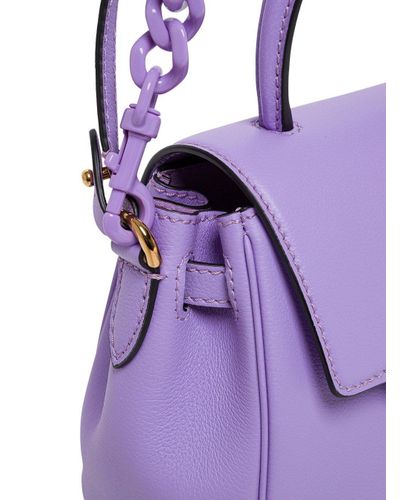 Womens La Medusa Bag  Versace La Medusa Small Handbag Pink+Lilac