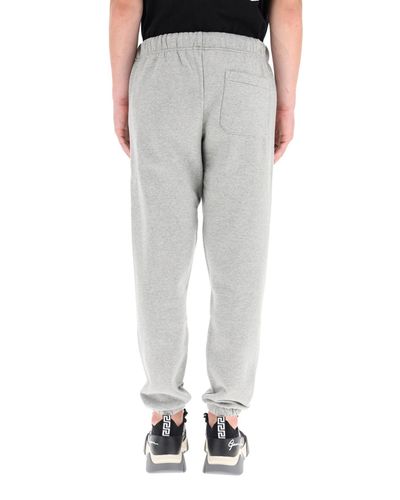 Carhartt Fleece Sweatpants With Logo Embroidery in Gray for Men - Lyst