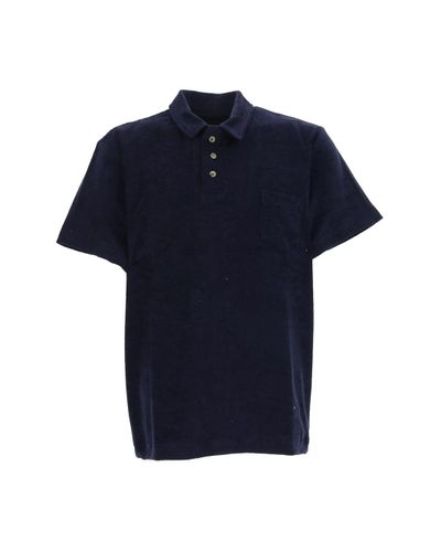 Howlin' Cotton Polo Shirts in Navy (Blue) for Men | Lyst