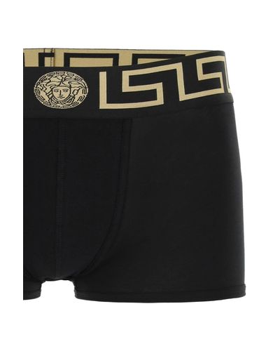 Black/White/Grey Details about   Versace 3-Pack Iconic Low-Rise Men's Boxer Trunks 