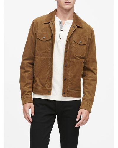 Banana Republic Corduroy Trucker Jacket 