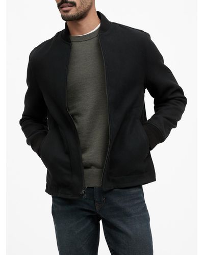 bomber jacket and flannel