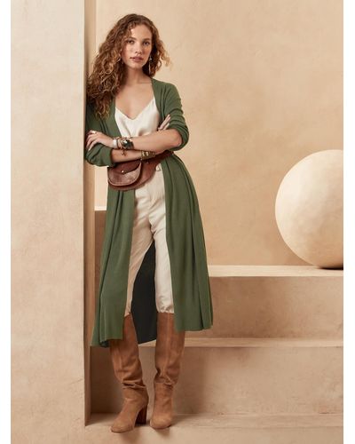 Banana Republic Petite Ribbed Duster 