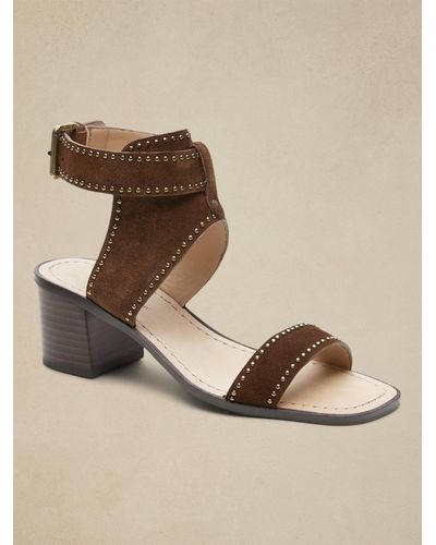 banana republic suede heels