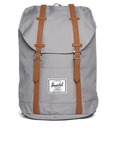herschel gray backpack