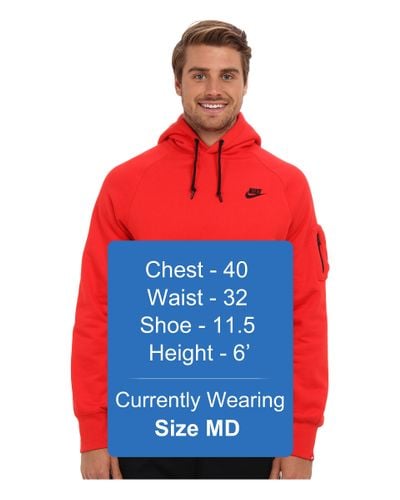 nike aw77 fleece hoodie