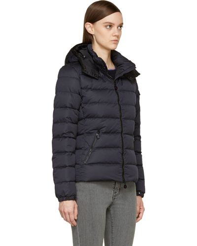 moncler navy jacket womens