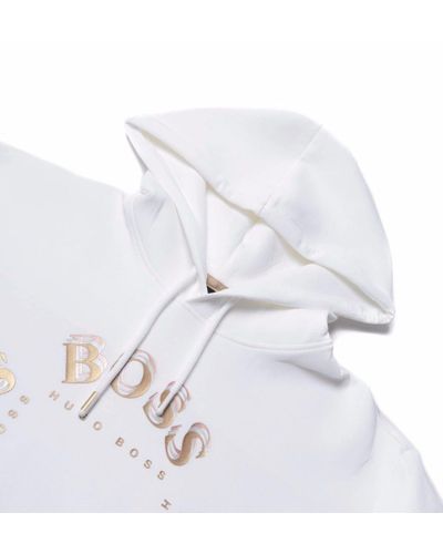 hugo boss circle hoodie