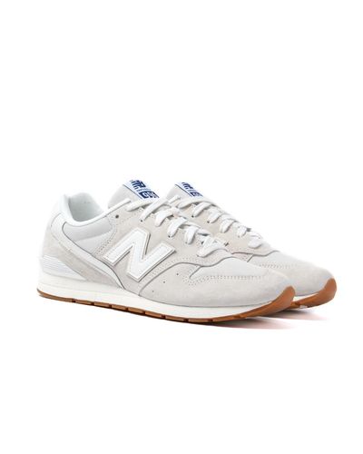 New Balance 996 Sea Salt Suede Trainers 