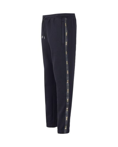 hugo boss tape joggers