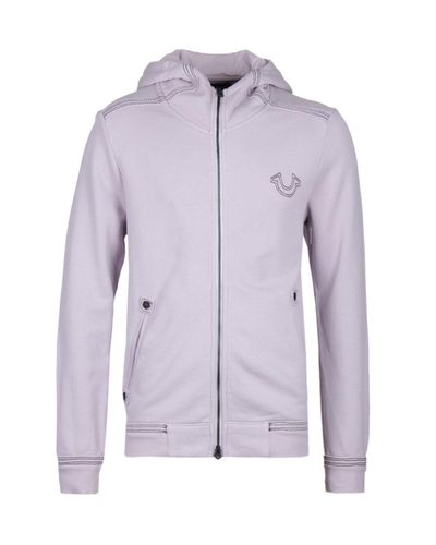 purple true religion jacket