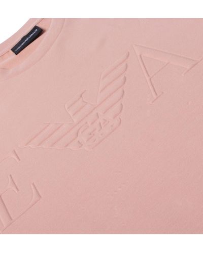 armani embossed sweatshirt