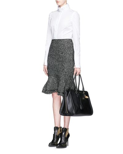 alexander mcqueen padlock bolsa