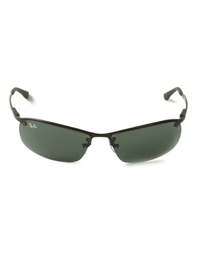 oval black sunglasses