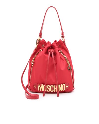 moschino backpack red