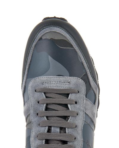 white and grey valentino trainers