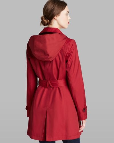 red macintosh coat
