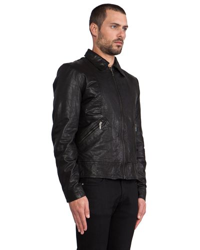 nudie jeans johnny leather jacket 