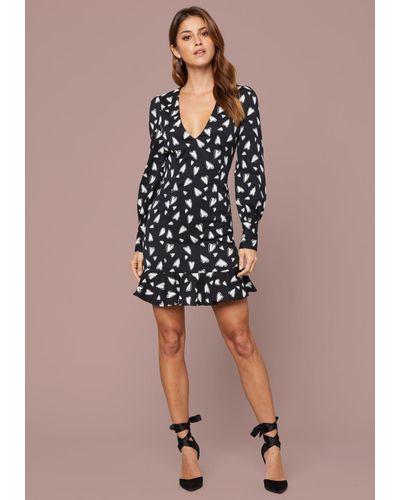 open back ruffle dress