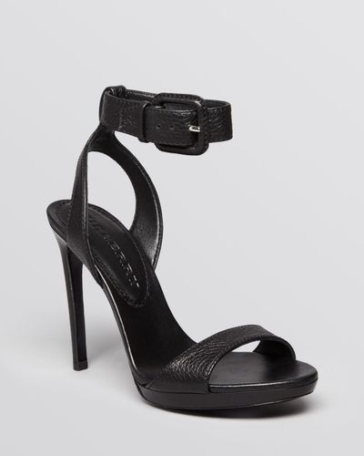 burberry high heel sandals