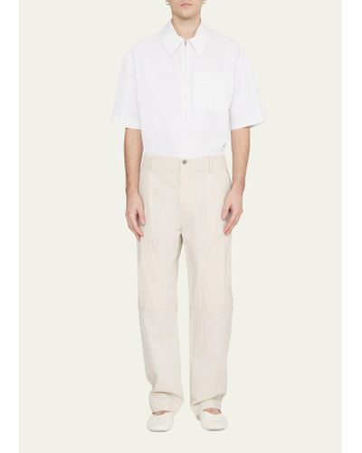 3.1 Phillip Lim Cotton-nylon Twill Cargo Pants - White