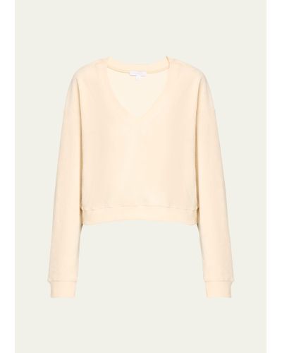 Beyond Yoga Tropez Terry Pullover - Natural