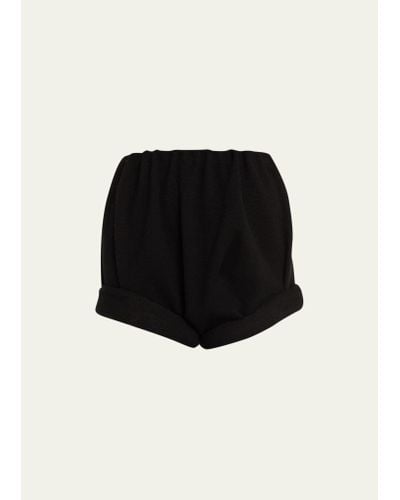 Marc Jacobs Cashmere Mini Shorts - Black