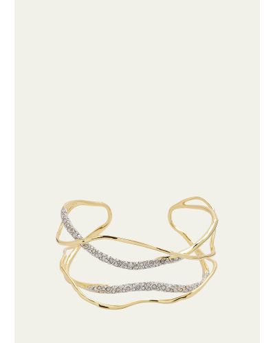 Alexis Solanales Crystal Cuff Bracelet - Natural
