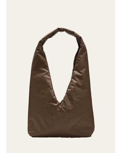 Kassl Anchor Medium Faux-leather Shoulder Bag - Natural