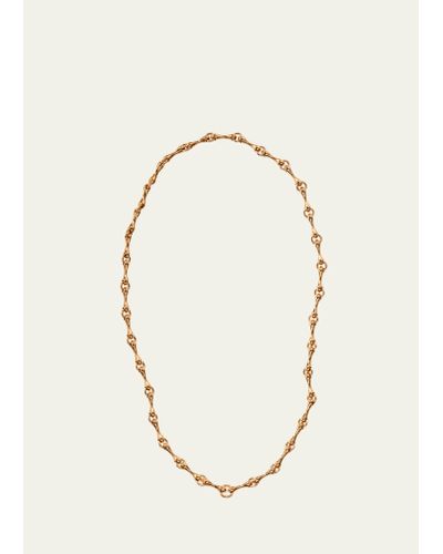 Nak Armstrong 20k Rose Gold Baton Chain With Invisible Clasp - Natural