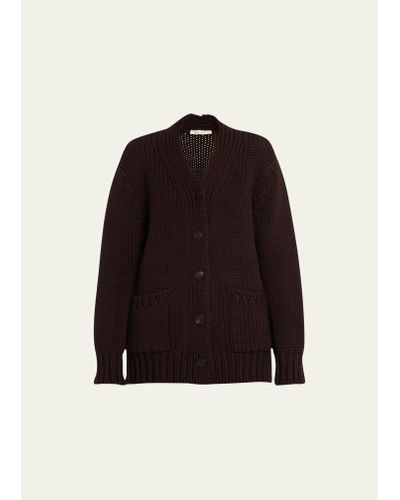The Row Evesham Wool Button-front Cardigan - Multicolor