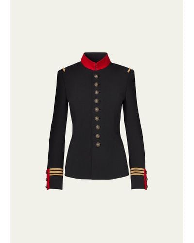 Ralph Lauren Collection The Officer's Jacket - Black