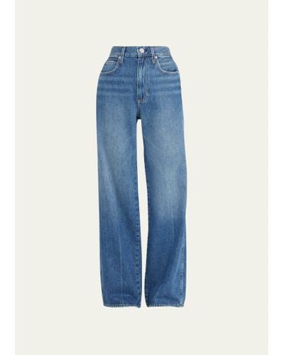 Amo Denim Frida Wide-leg Jeans - Blue