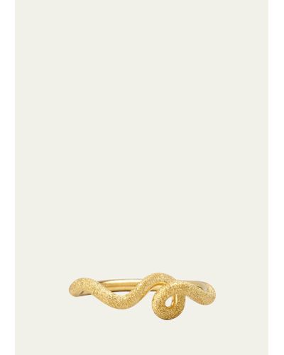 Bea Bongiasca 9k Touch Of Gold Wave Ring - Natural