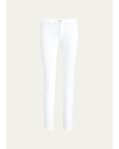 Ralph Lauren Collection 400 Matchstick Ankle Skinny Jeans - White
