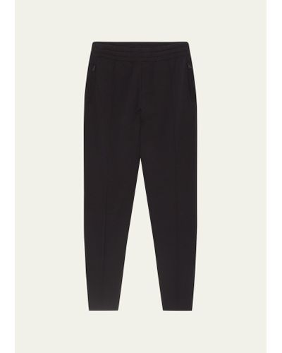 Orlebar Brown Wool Struma Pintuck Sweatpants - Black